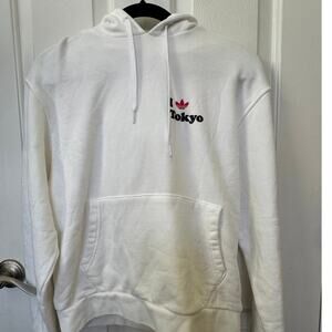 Adidas x Disney “I ❤ Tokyo” Minnie Mouse Hoodie White Women’s Size M
